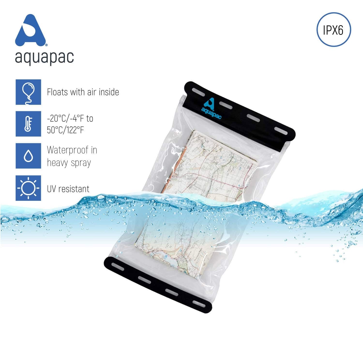Aquapac 809 Kaituna Map Case Small