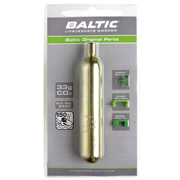 Baltic CO2-cylinder 33g w. safety indicators
