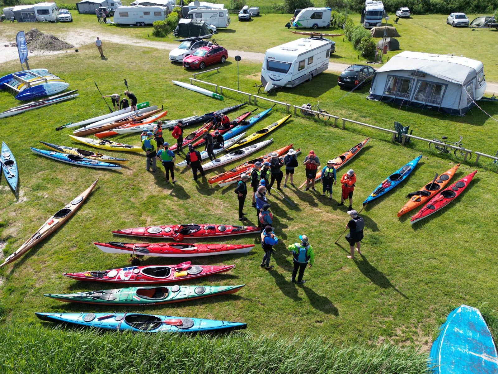Forårstræf ved Mønbroen Camping